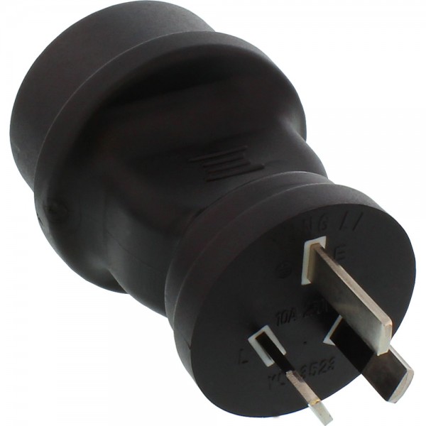 InLine® Reiseadapter, Australien/Argentinien Stecker auf Schutzkontakt-Buchse