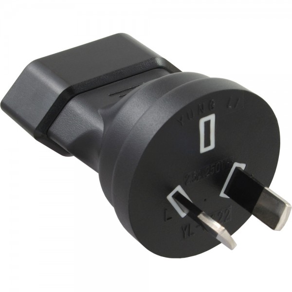 InLine® Reiseadapter, Australien Stecker zu Euro Buchse